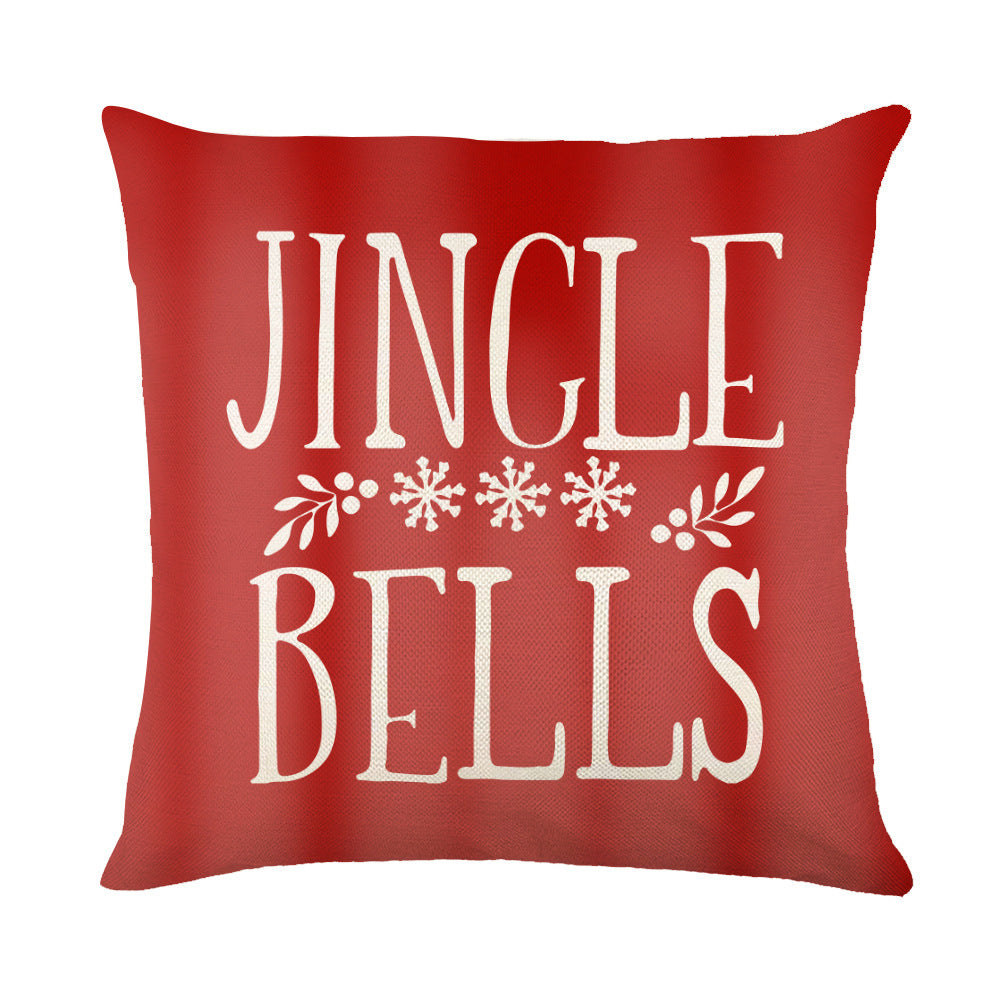 Christmas Pillow Covers Sofa Square Pillow Cases