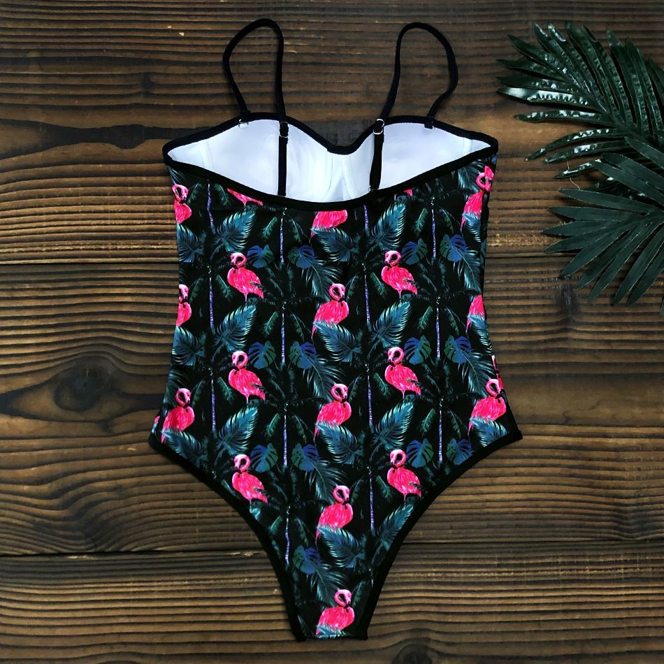 Forest One-Piece Swimwear Bikini Suit