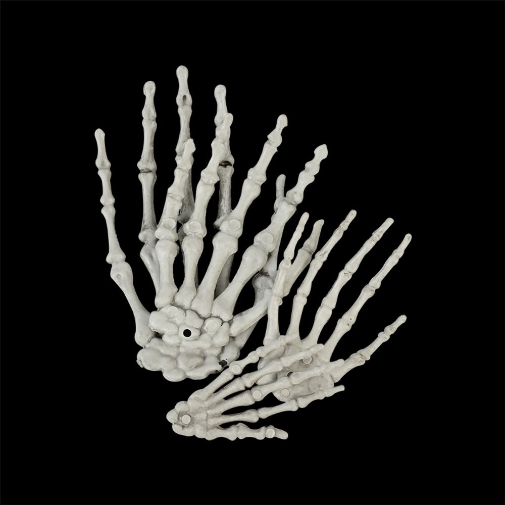 1 Pair Halloween Skeleton Hand Paw Skeleton Hand Bone Ornaments - MegIan's Market