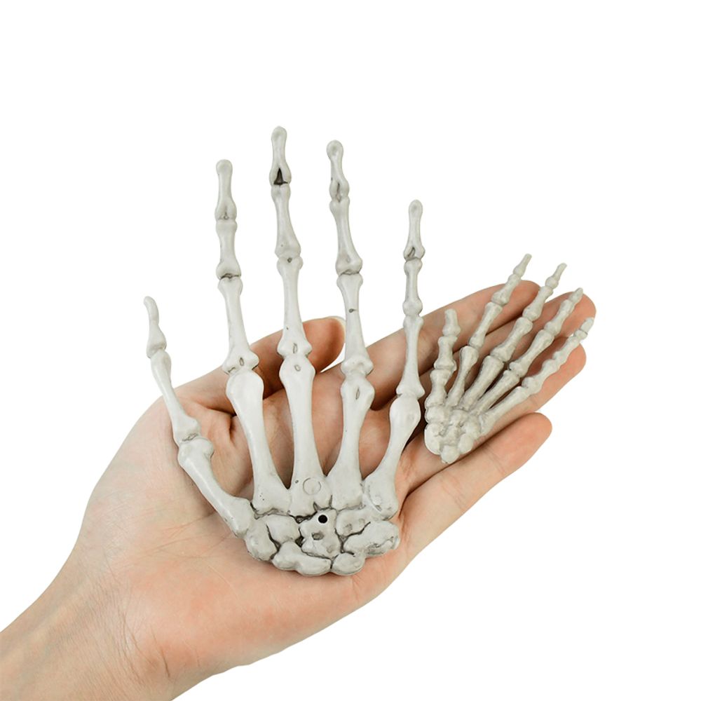 1 Pair Halloween Skeleton Hand Paw Skeleton Hand Bone Ornaments - MegIan's Market