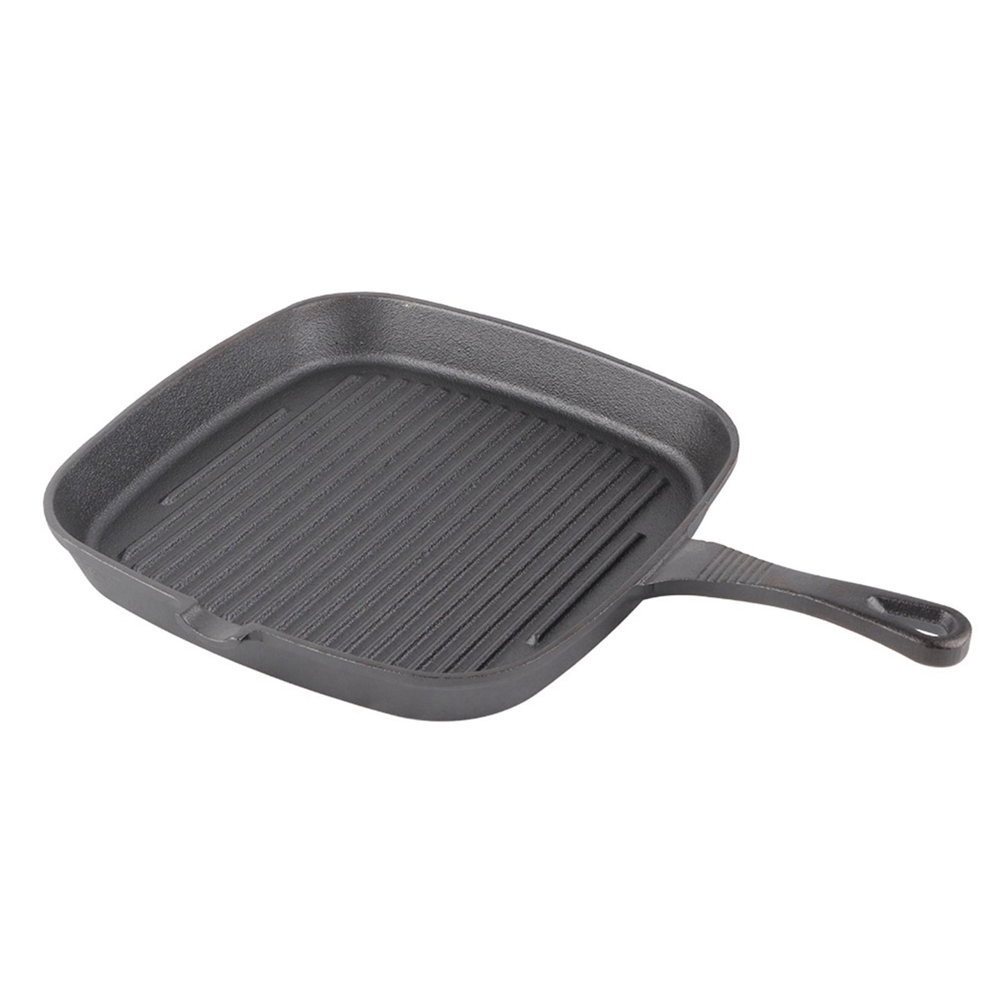 Cast Iron Steak Frying Pan Gas Induction Cooker Cooking Pot