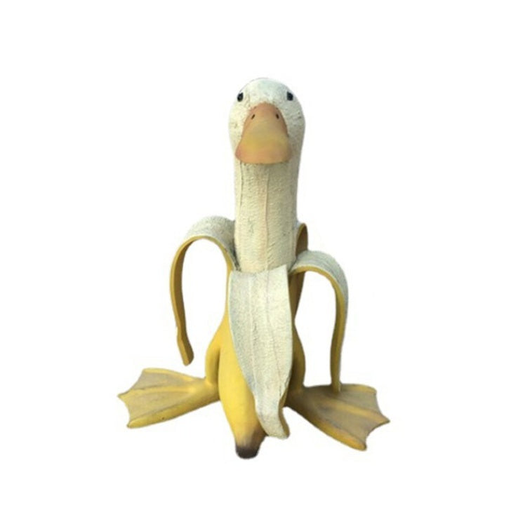 New Banana Duck Decor Creative Art Ornament