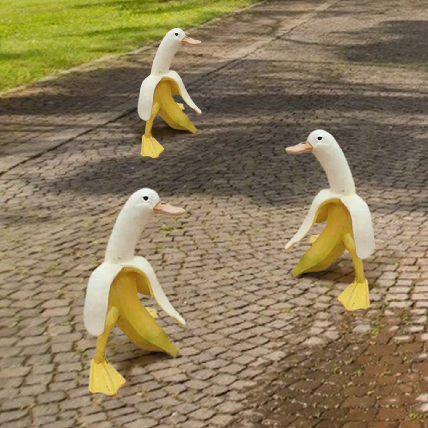 New Banana Duck Decor Creative Art Ornament