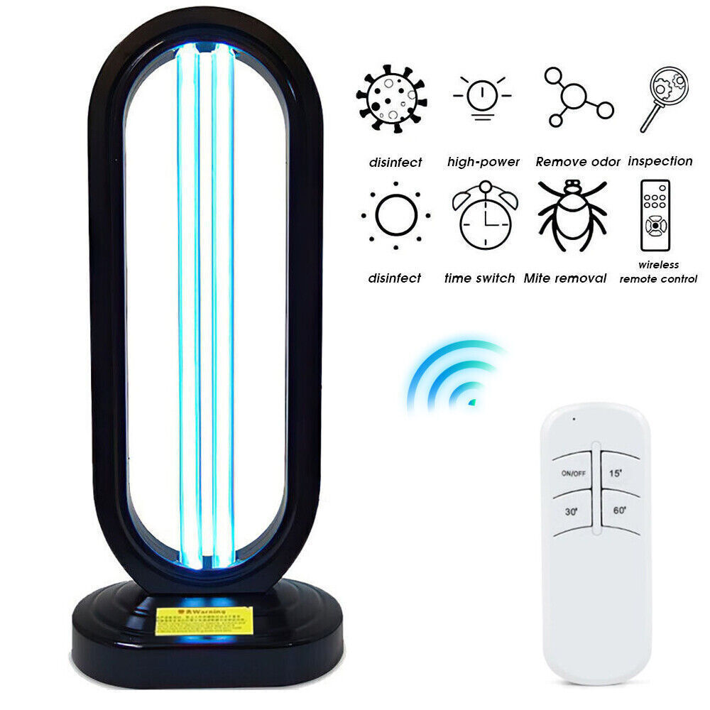 Large UVC UV Light Ozone Sterilize Germicidal Lamp