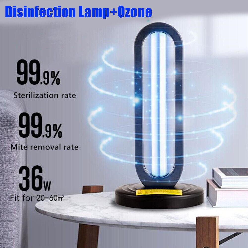 Large UVC UV Light Ozone Sterilize Germicidal Lamp