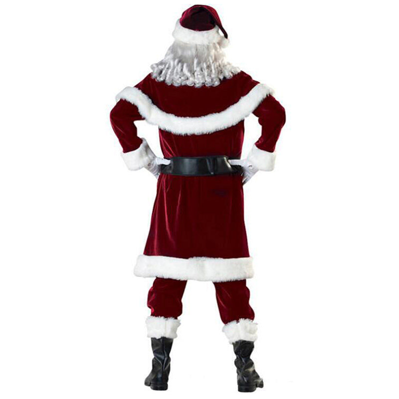Santa & Mrs Claus Couples Costumes Christmas Fancey Dress