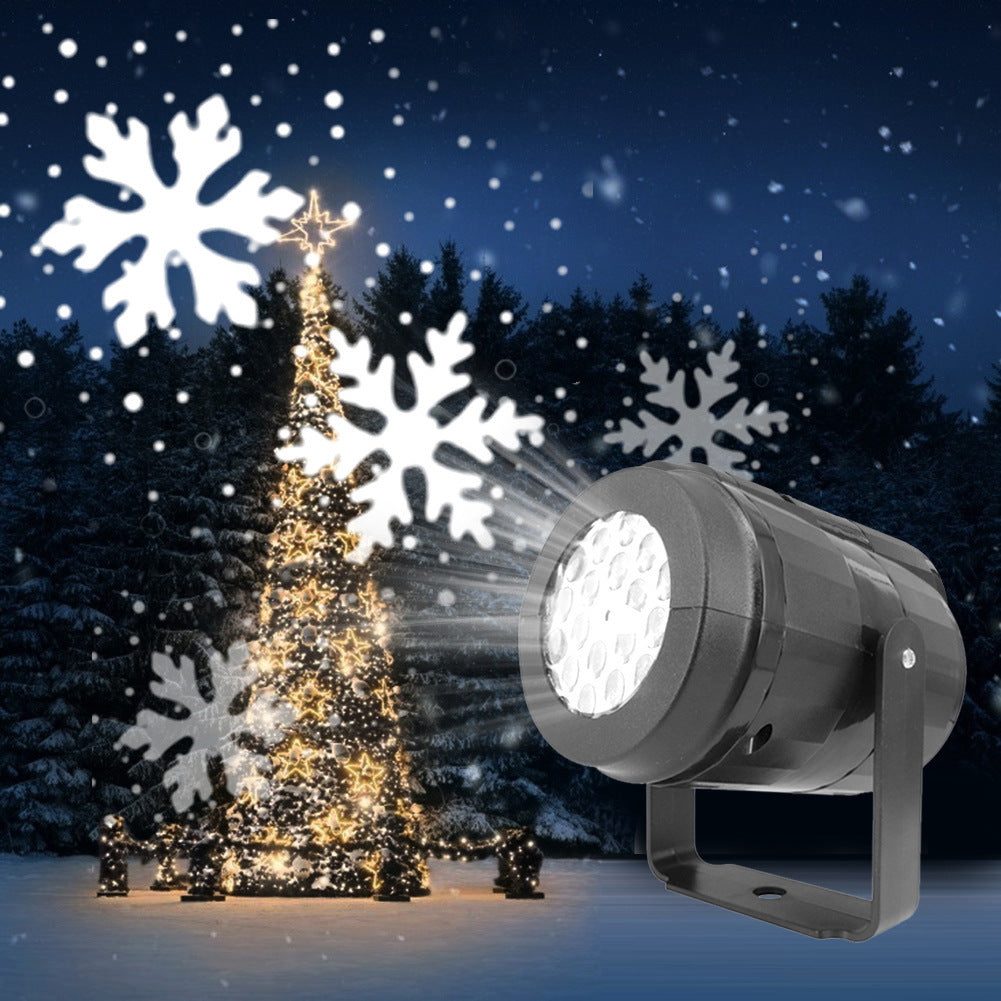 Christmas Party Snowflake Projector LED Light Plus 15 Additional Patterns
