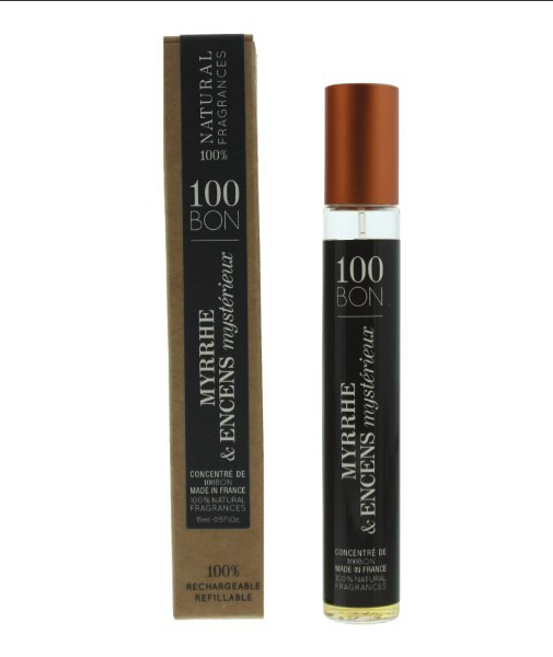 100BON Myrrhe & Encens Mystérieux Refillable Eau de Parfum Concentrate 15ml Spray