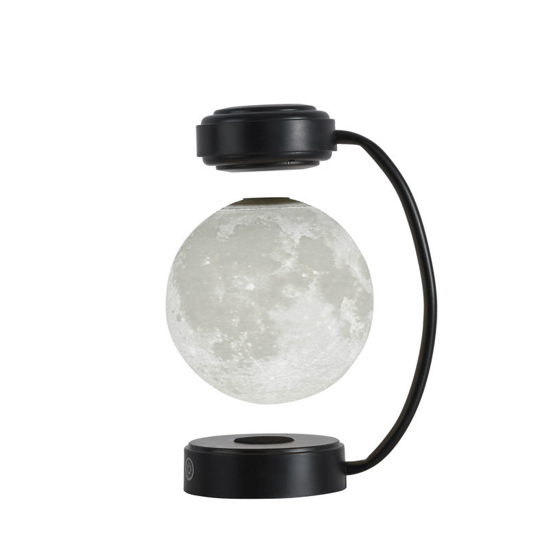 3D LED Moon Night Light Wireless Magnetic - Levitating Rotating Floating Ball Lamp