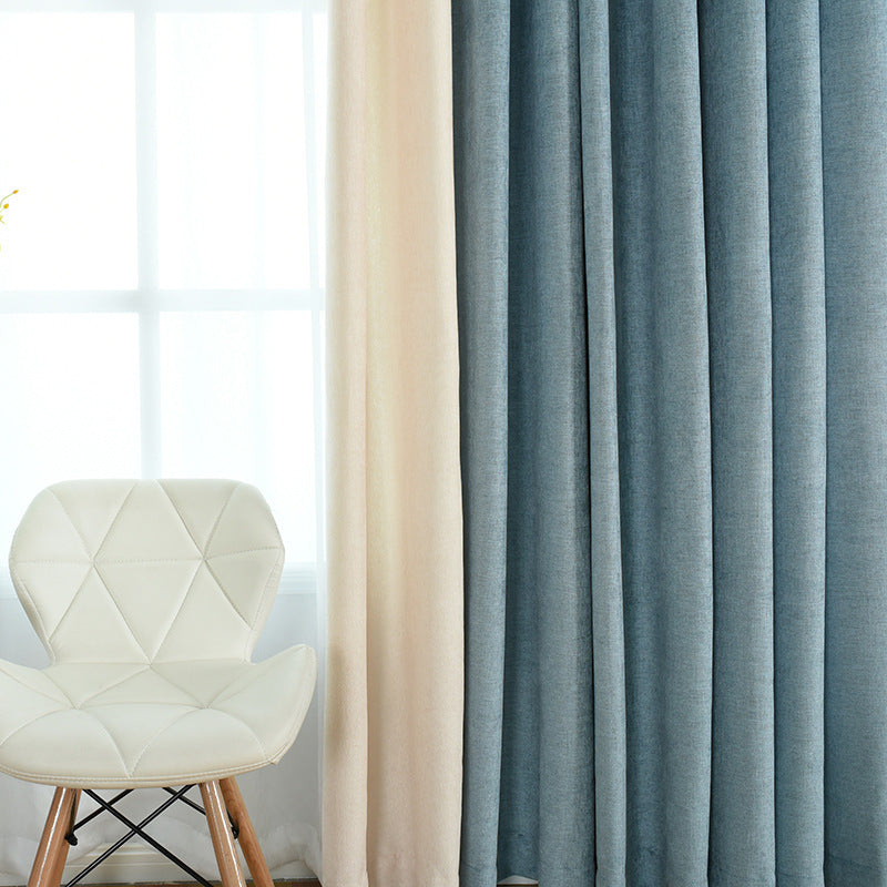 Factory Direct Chenille Solid Finish Curtains - Various Size