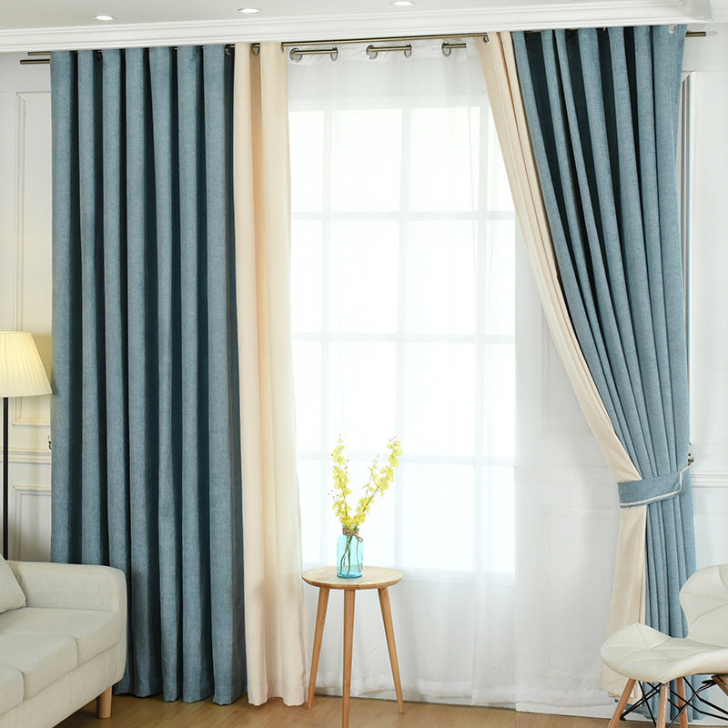Factory Direct Chenille Solid Finish Curtains - Various Size