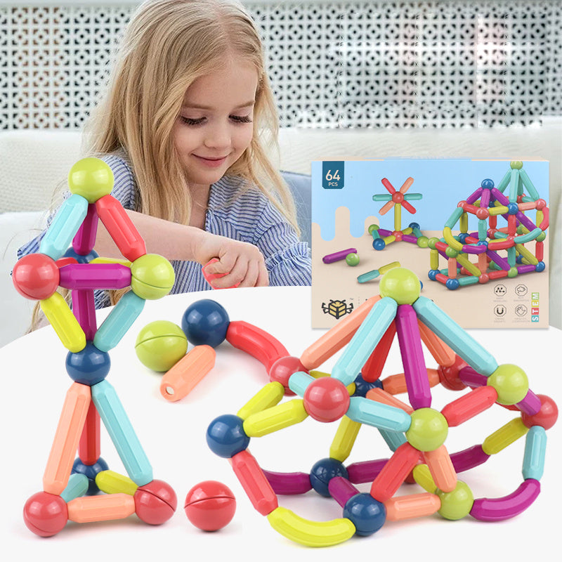 Baby Toys Magnetic Stick Building Blocks Game Magnets Childrens Set