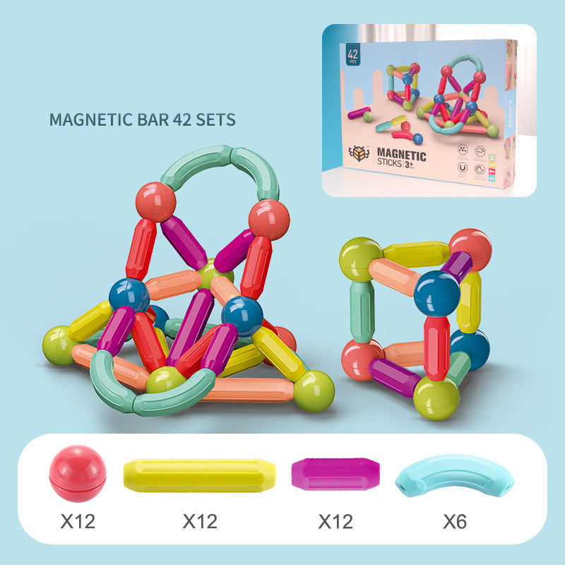 Baby Toys Magnetic Stick Building Blocks Game Magnets Childrens Set