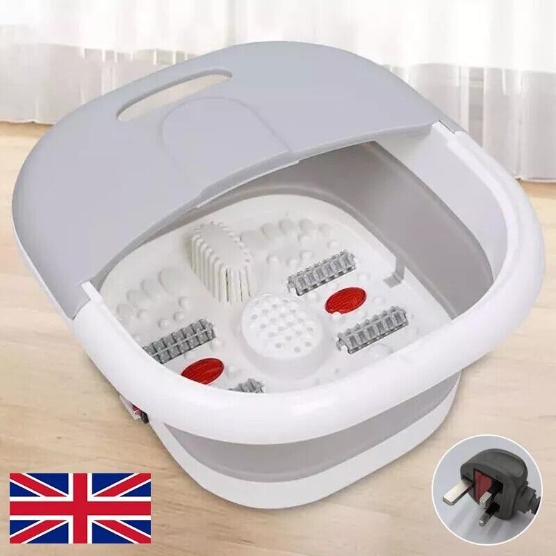 500W Electric Infrared Foot Massager Wet Bath Spa & Relax Therapy Pedicure