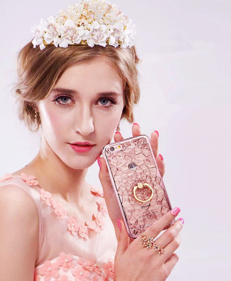 Diamond Ring Mobile Phone Case