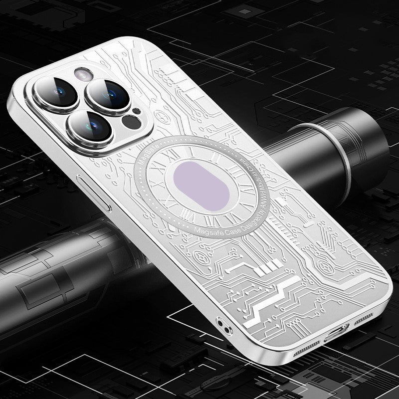 Circuit Pattern Electroplated PC Wireless Mobile Phone Case
