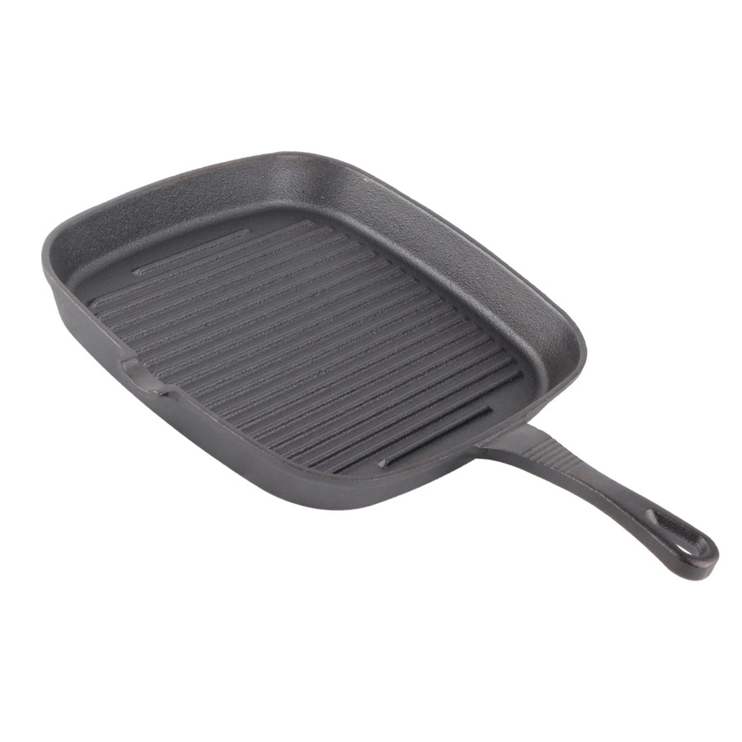 Cast Iron Steak Frying Pan Gas Induction Cooker Cooking Pot