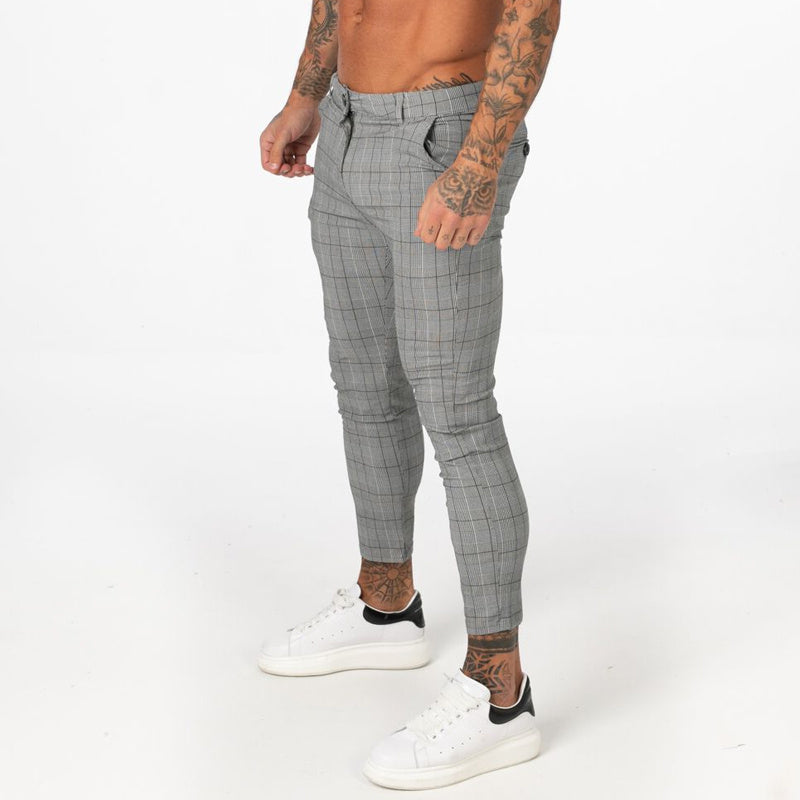 Men's Casual Skinny Trousers