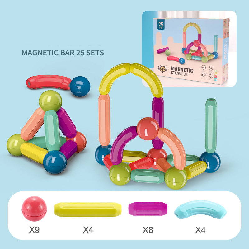 Baby Toys Magnetic Stick Building Blocks Game Magnets Childrens Set