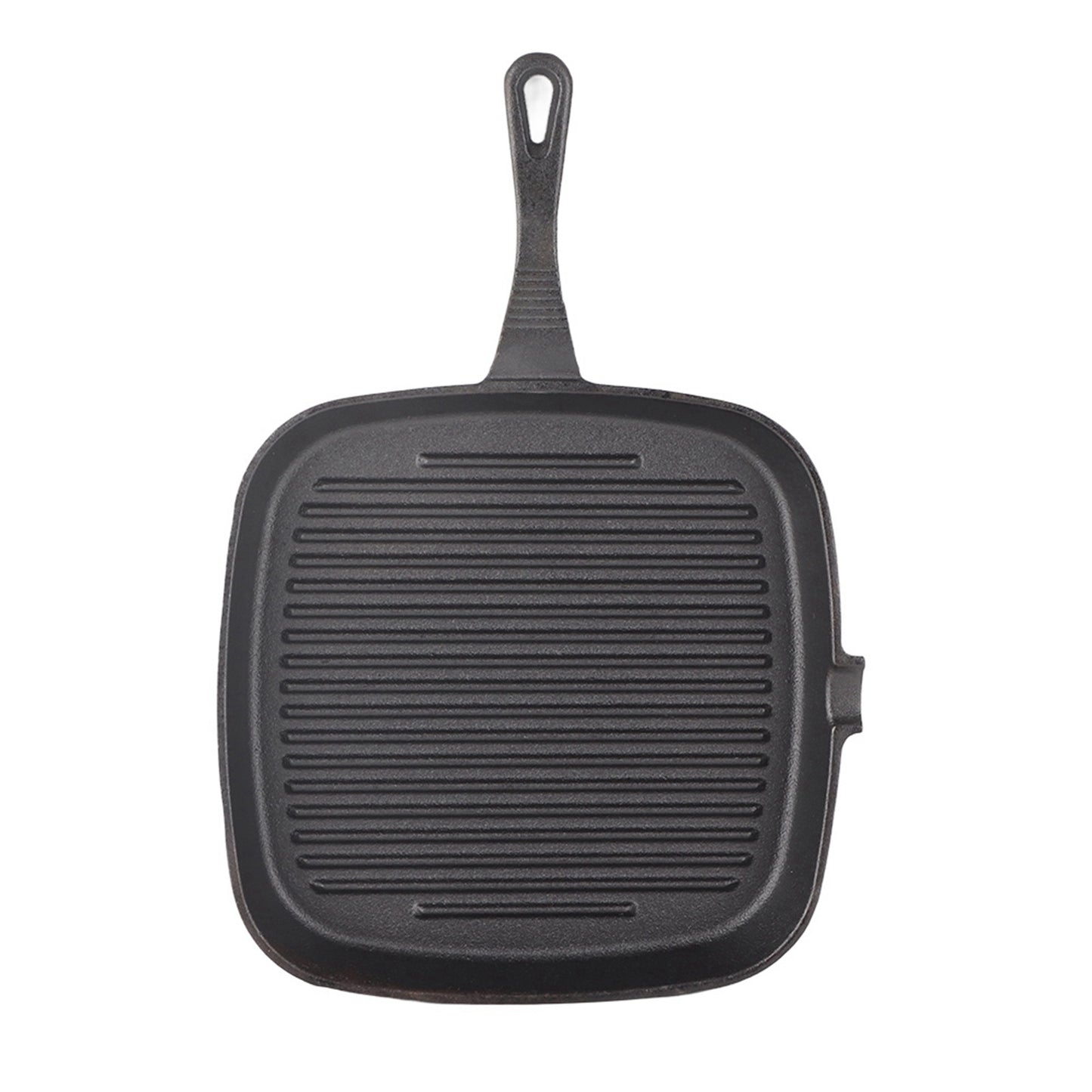 Cast Iron Steak Frying Pan Gas Induction Cooker Cooking Pot
