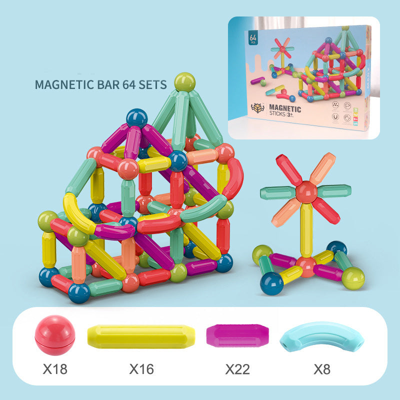 Baby Toys Magnetic Stick Building Blocks Game Magnets Childrens Set