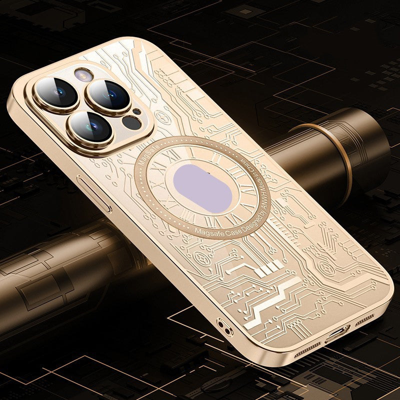 Circuit Pattern Electroplated PC Wireless Mobile Phone Case