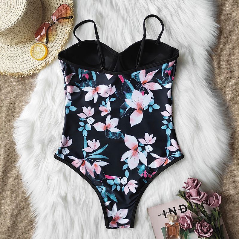 Forest One-Piece Swimwear Bikini Suit