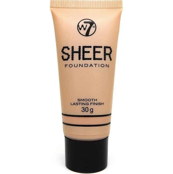 W7 Smooth Lasting Finish Sheer Foundation 30g