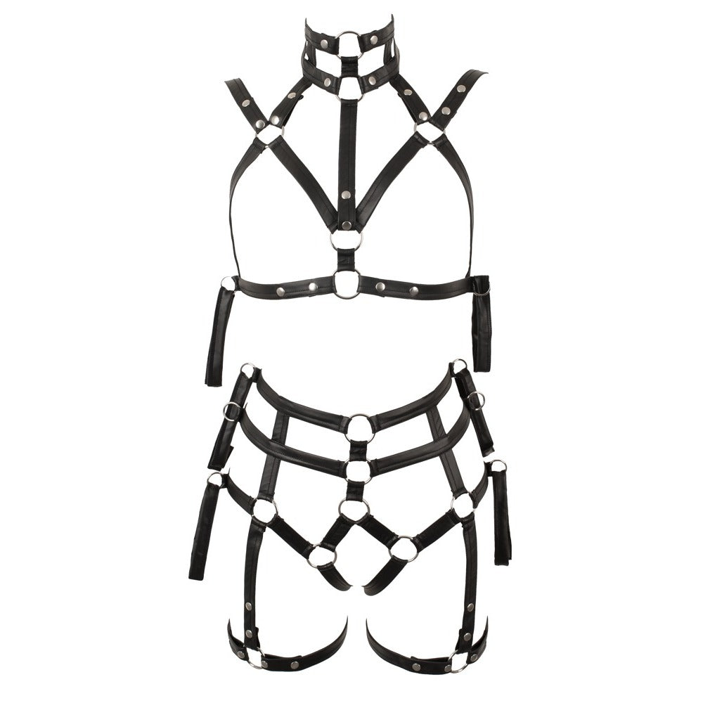 Bad Kitty 2 Piece Matt Look Bondage Set Size: S/M