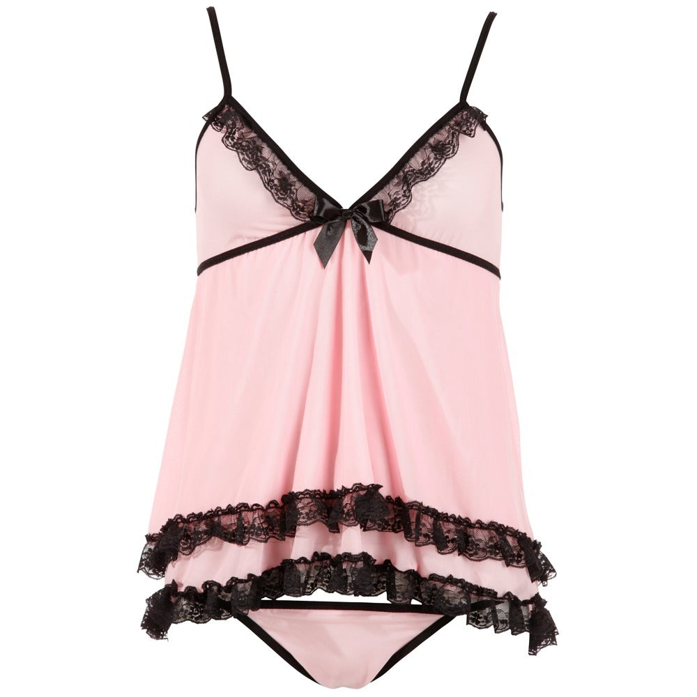 Cottelli Babydoll and Thong Size: X Large