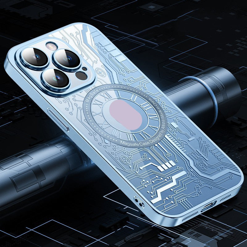 Circuit Pattern Electroplated PC Wireless Mobile Phone Case
