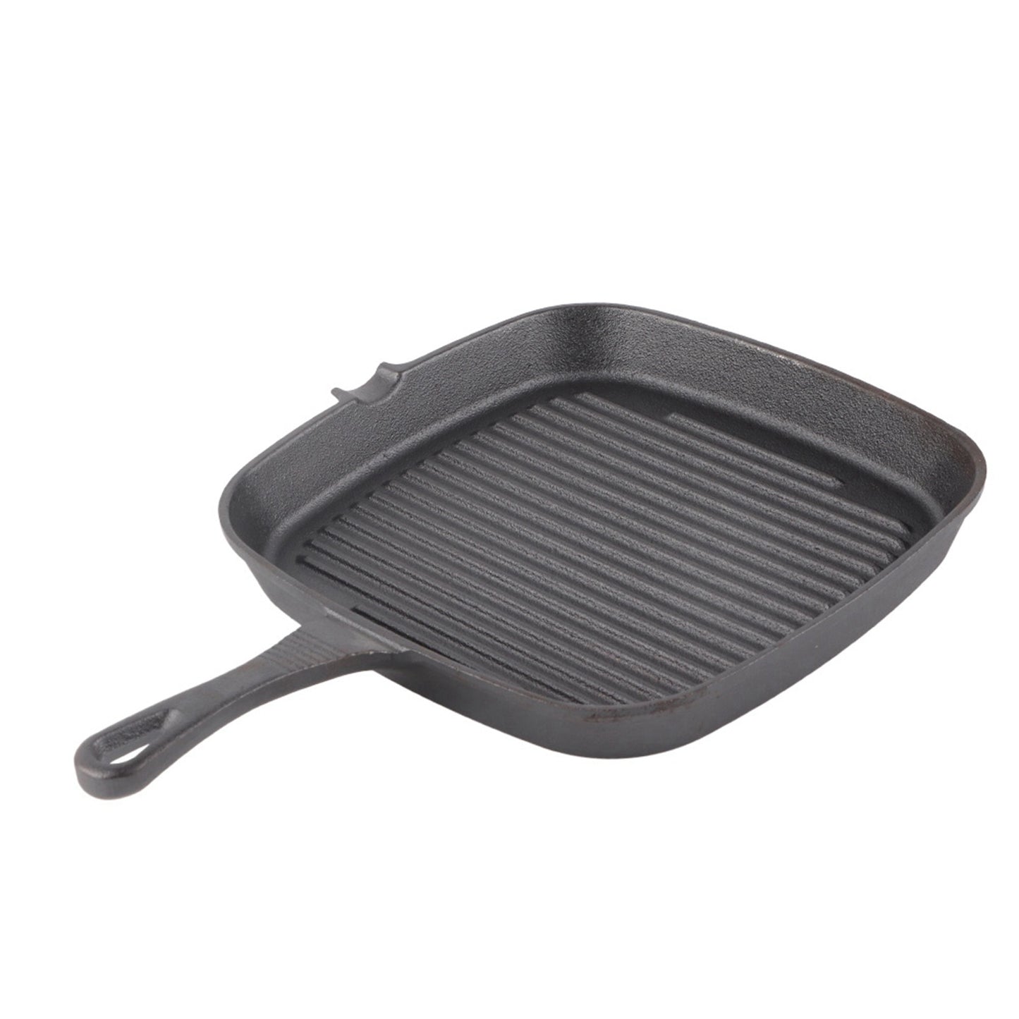 Cast Iron Steak Frying Pan Gas Induction Cooker Cooking Pot