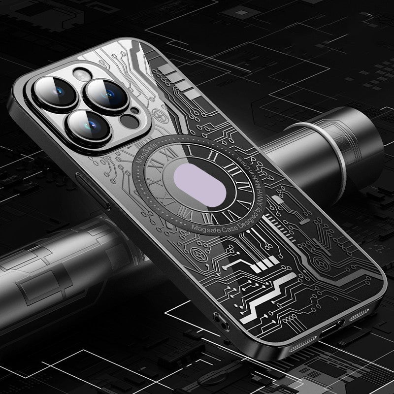 Circuit Pattern Electroplated PC Wireless Mobile Phone Case