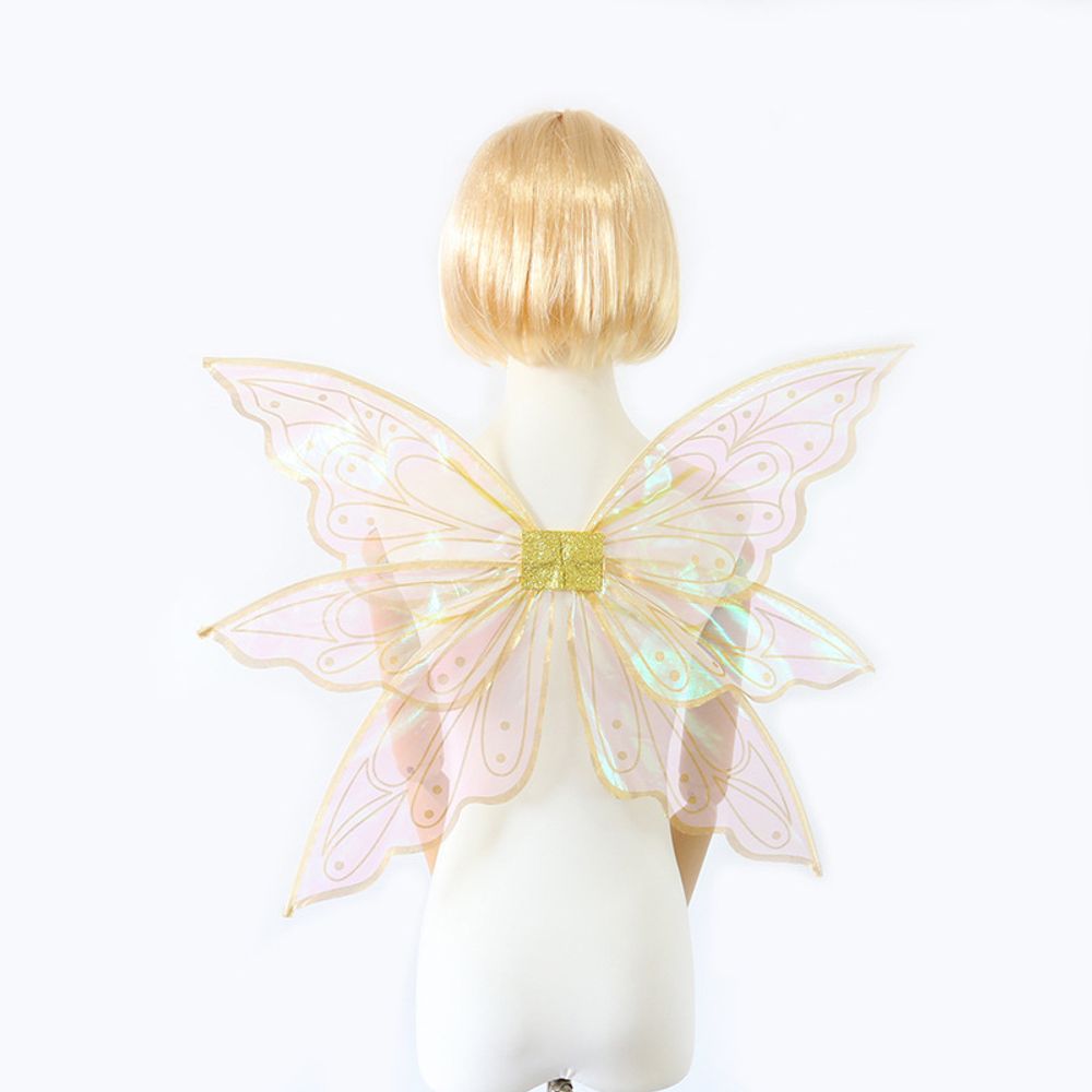 Costume d'ailes de fée, elfe, ange, ailes de papillon, femmes, filles, princesse, Cosplay, Halloween, fête, déguisement, festival, accessoires de performance