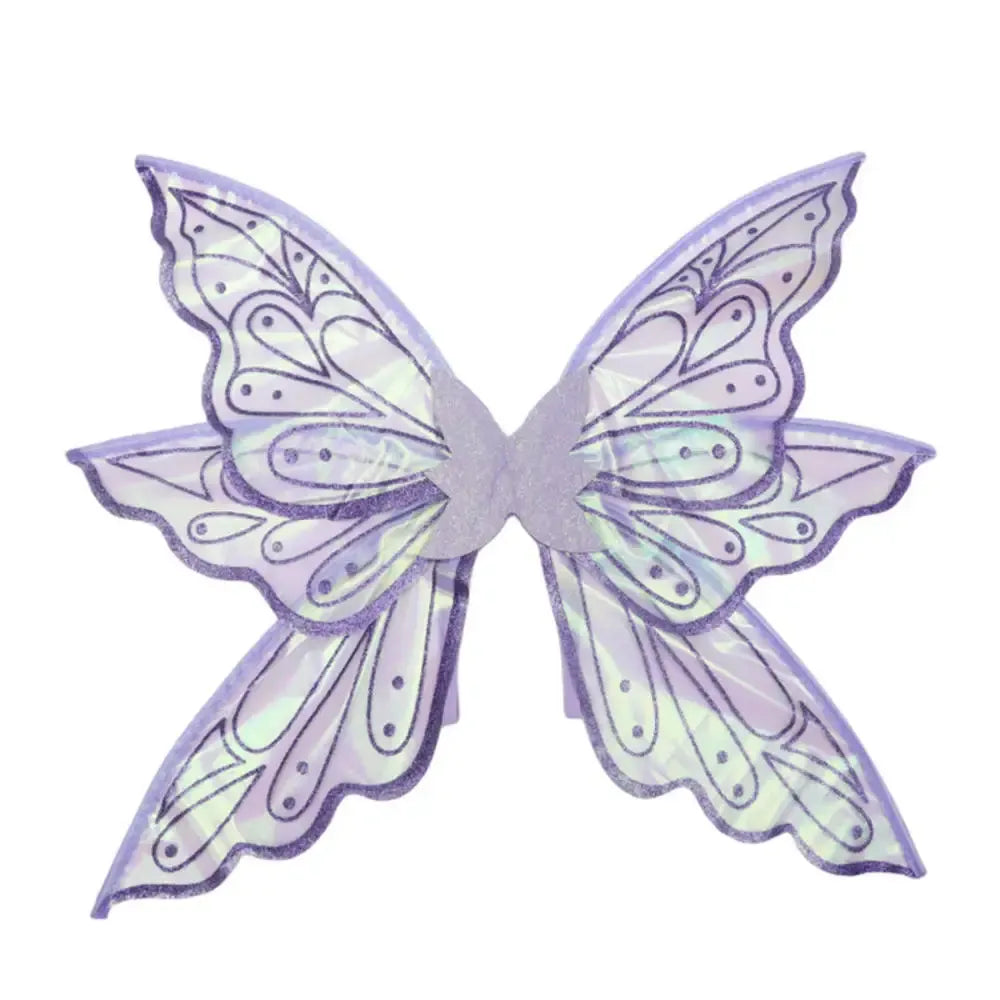 Costume d'ailes de fée, elfe, ange, ailes de papillon, femmes, filles, princesse, Cosplay, Halloween, fête, déguisement, festival, accessoires de performance