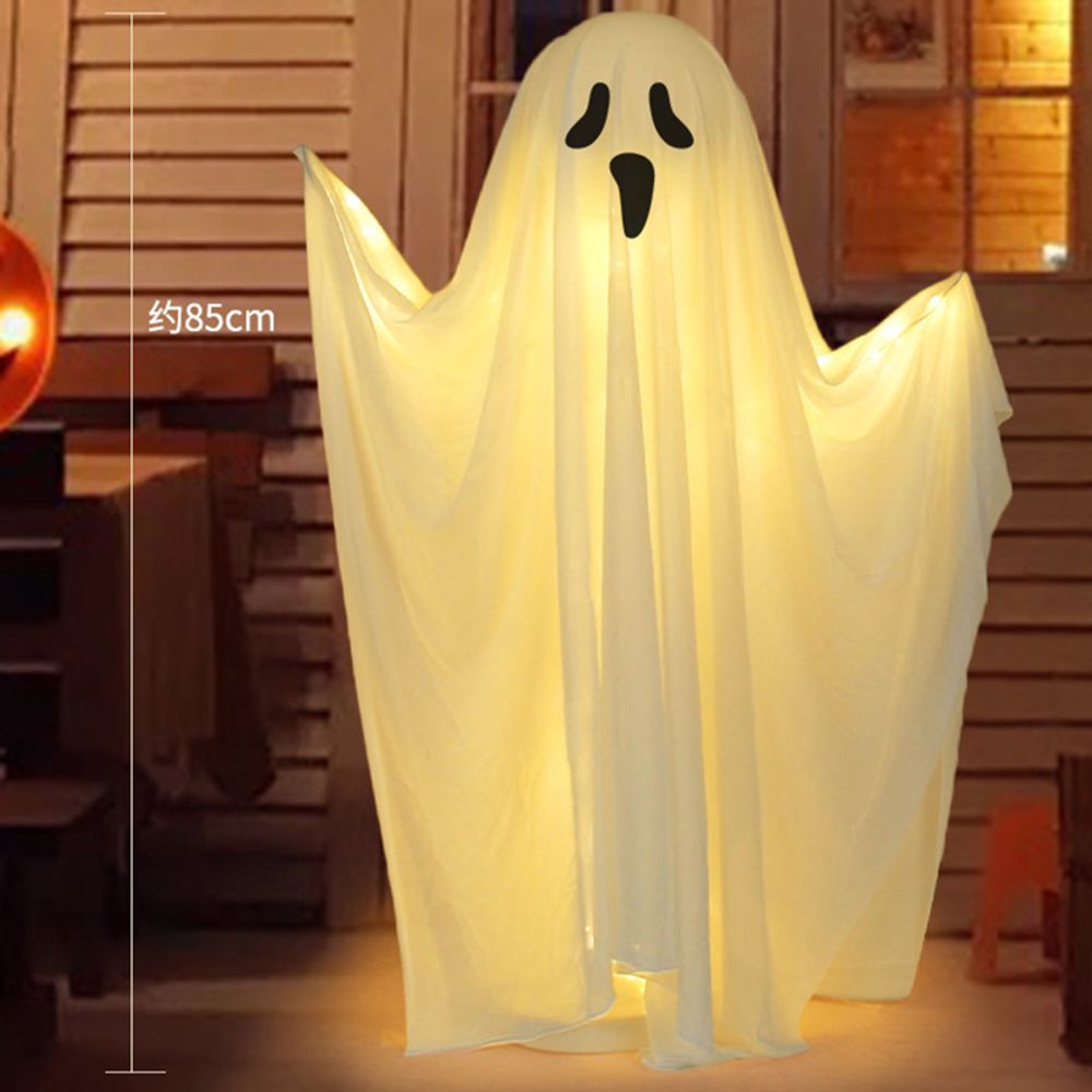 130CM Outdoor Ghost LED Decoration for Front Porch Halloween