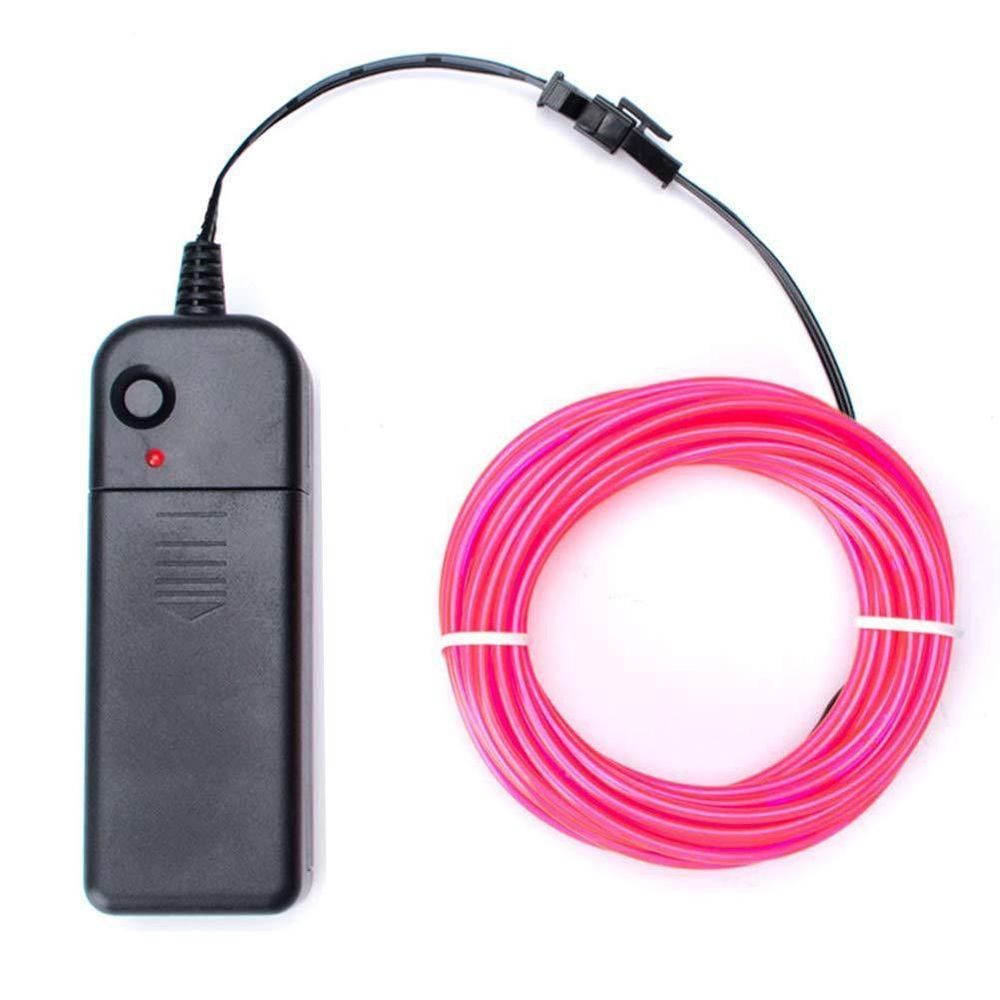 Glow EL Wire Cable LED Neon Light 1m/3m/5m