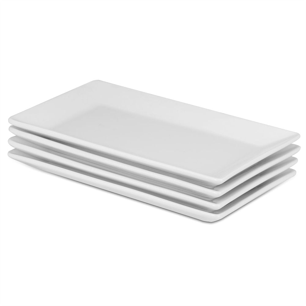 Plats de service en porcelaine - Lot de 4 | M&W