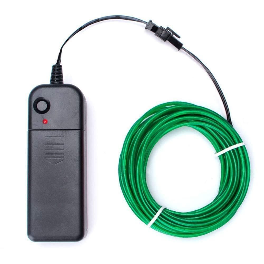 Glow EL Wire Cable LED Neon Light 1m/3m/5m