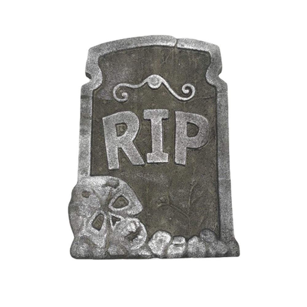 1pc Mousse Squelette Halloween Décorations pour Maison Tombe Chauve-Souris Fête Fournitures Halloween Accessoires Horreur Maison Accessoires Rip Tombstone