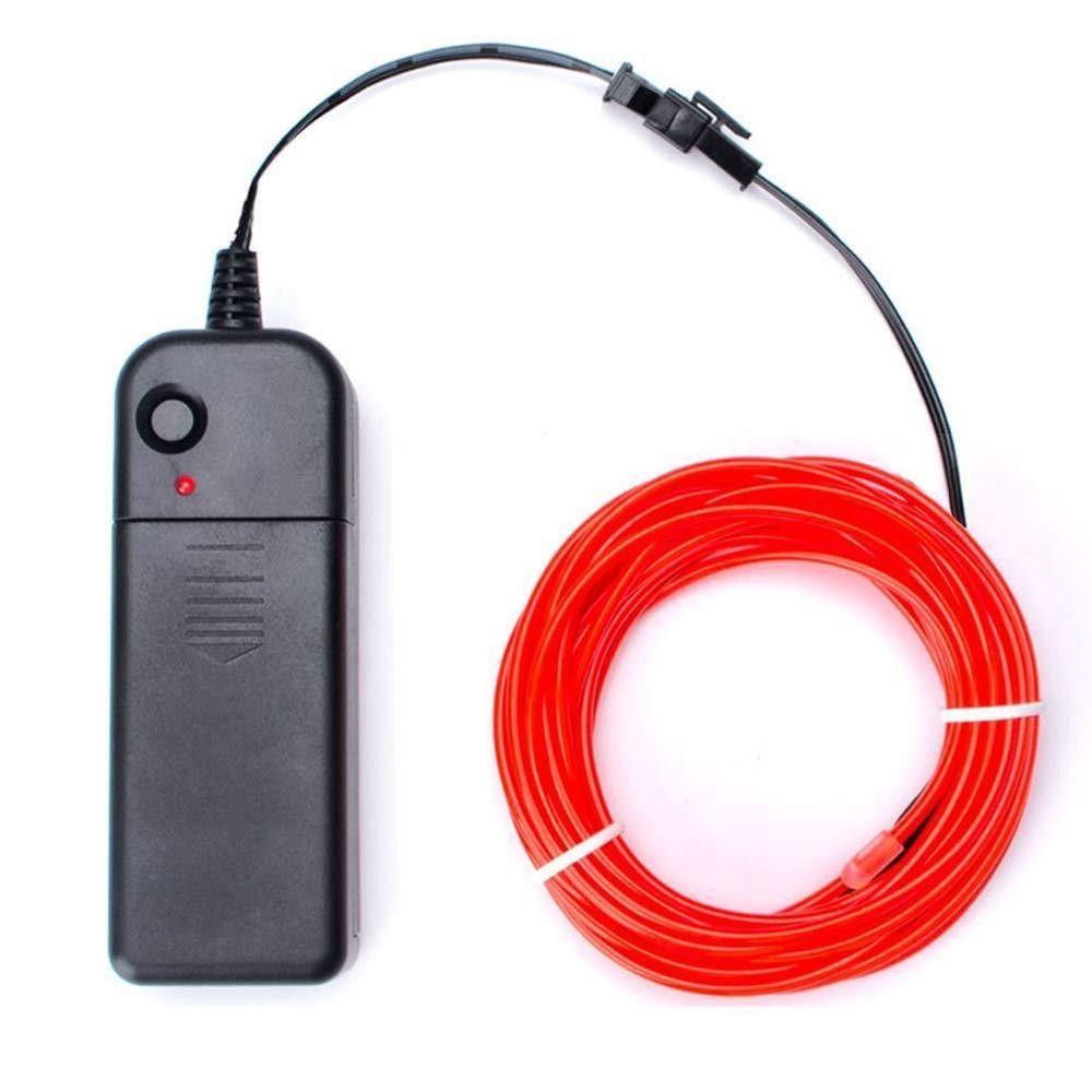 Glow EL Wire Cable LED Neon Light 1m/3m/5m