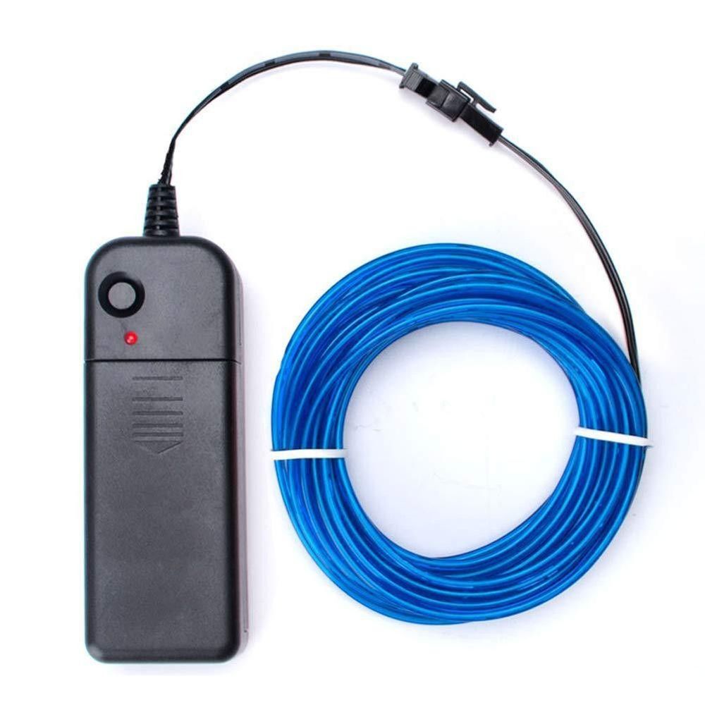 Glow EL Wire Cable LED Neon Light 1m/3m/5m