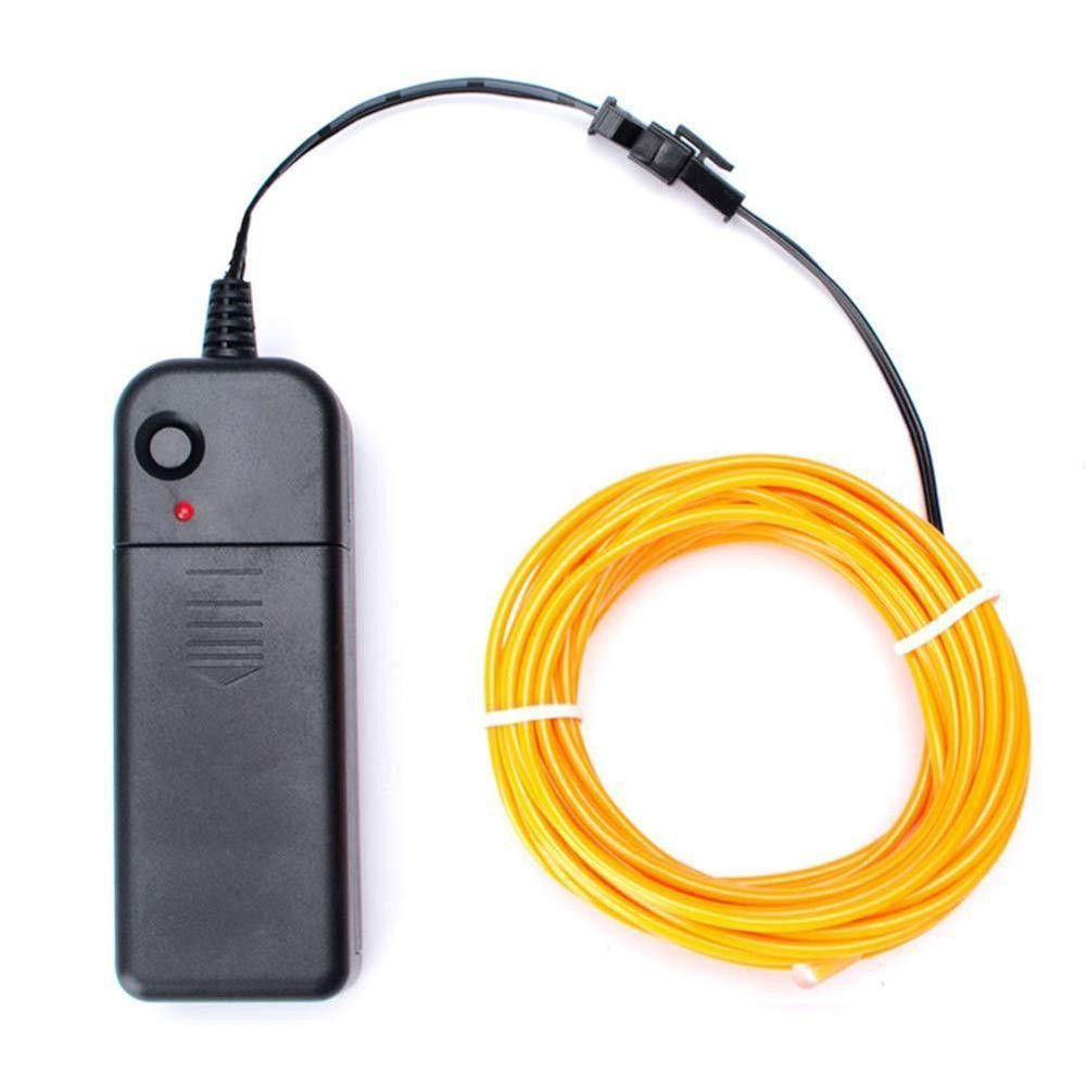 Glow EL Wire Cable LED Neon Light 1m/3m/5m