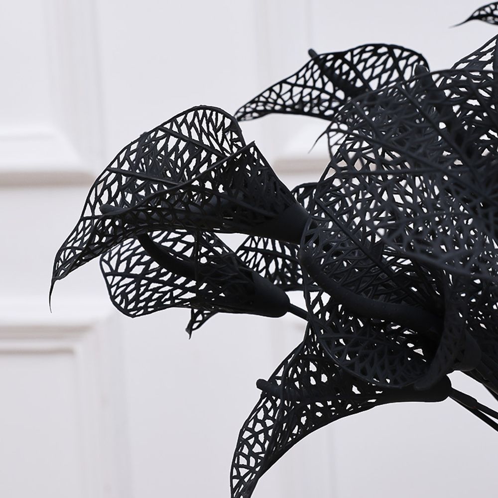 2PCS Simulation Fleur Halloween M esh Fleur Taro Branche Décoration de la Maison Halloween Decoration13262_X2