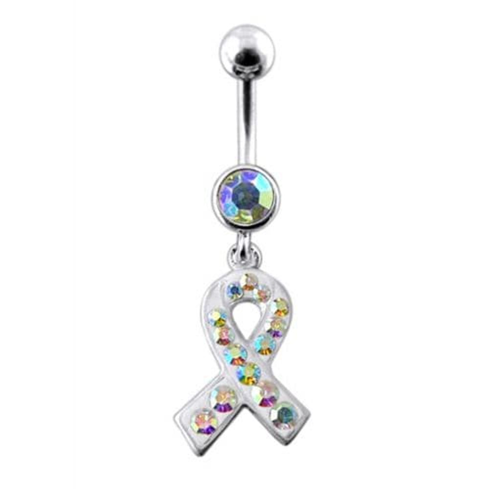 Piercing de nombril pendant avec logo CROSS fantaisie