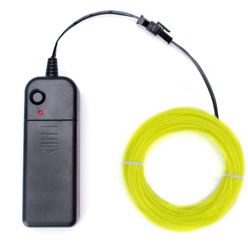 Glow EL Wire Cable LED Neon Light 1m/3m/5m