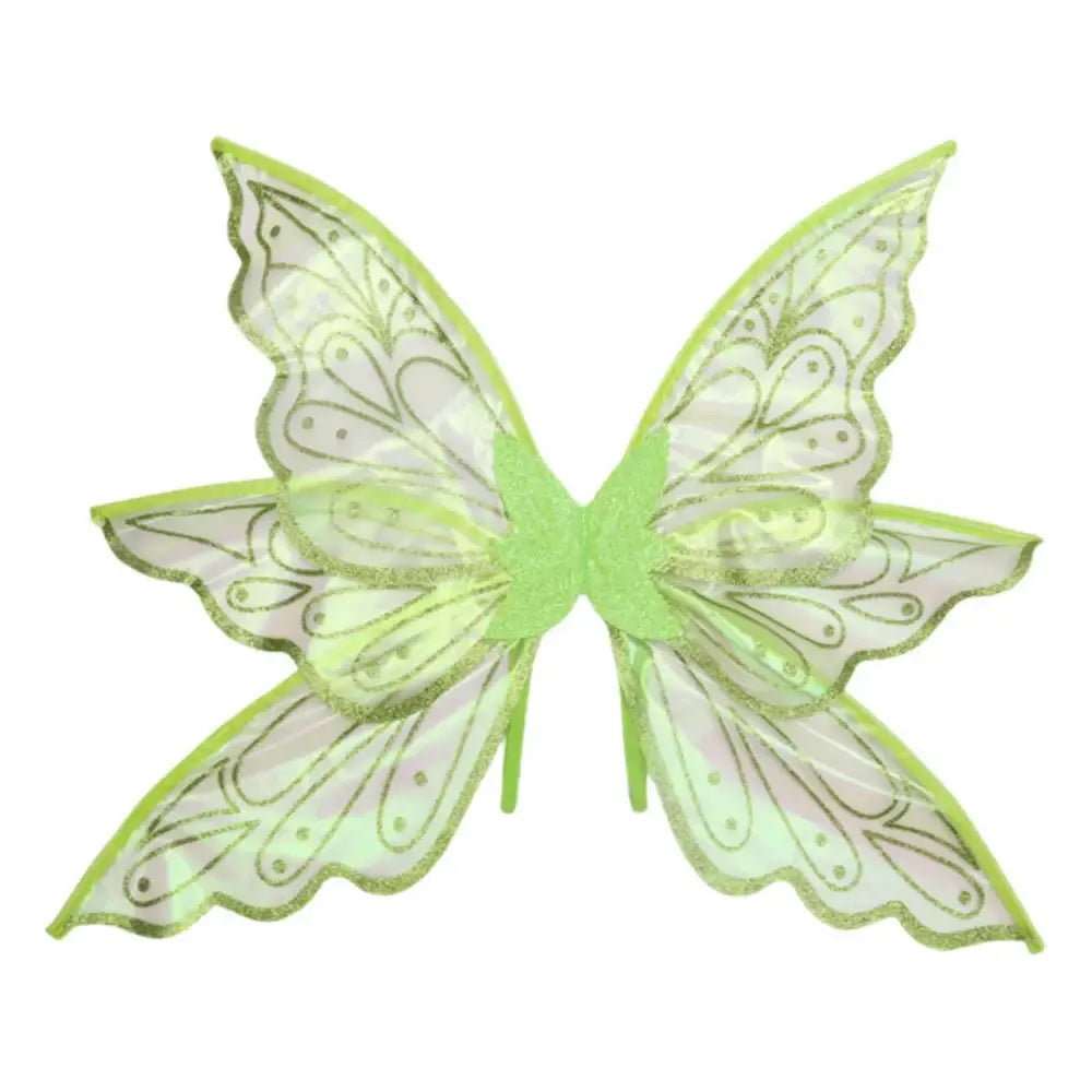 Costume d'ailes de fée, elfe, ange, ailes de papillon, femmes, filles, princesse, Cosplay, Halloween, fête, déguisement, festival, accessoires de performance