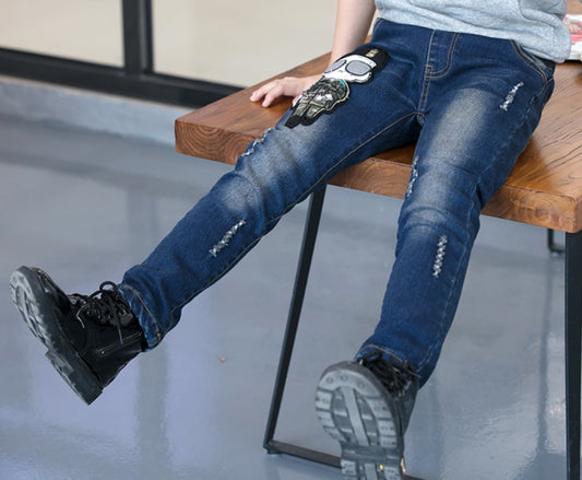 Boys Cotton Jeans