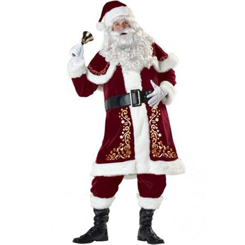 Santa & Mrs Claus Couples Costumes Christmas Fancey Dress