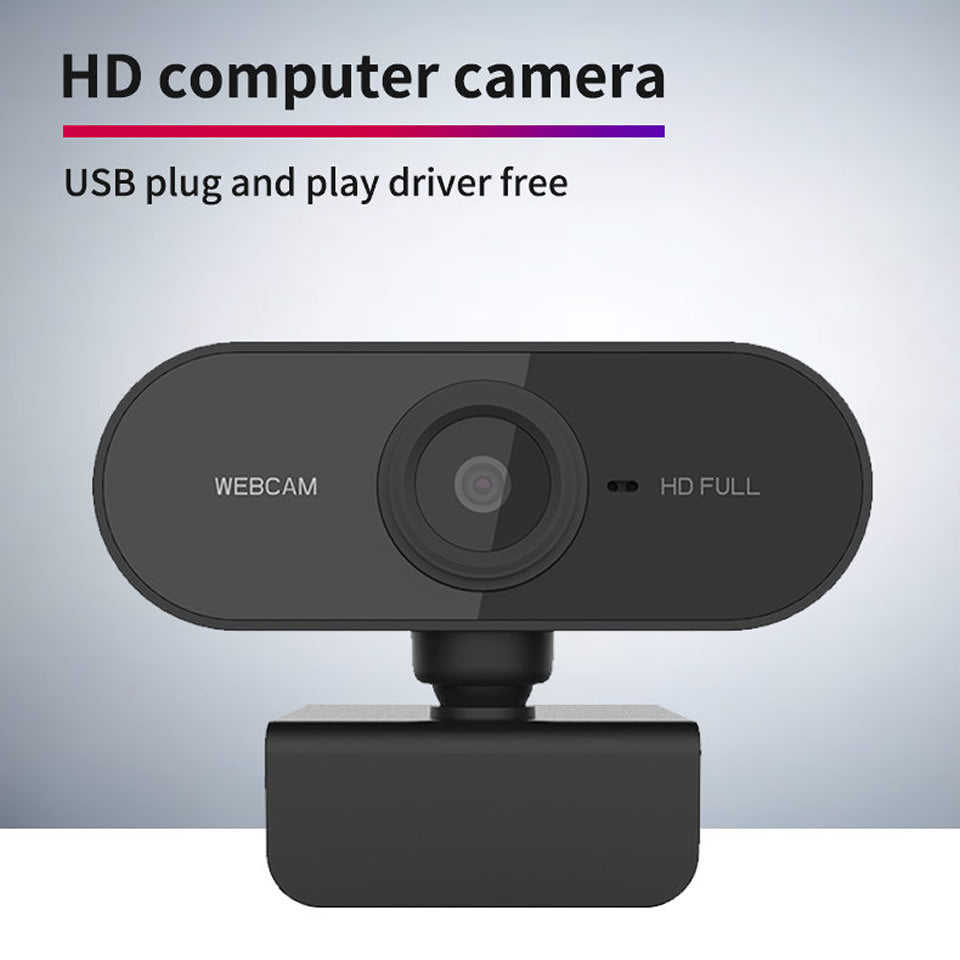 1080P Microphone-Rotatable-Camera